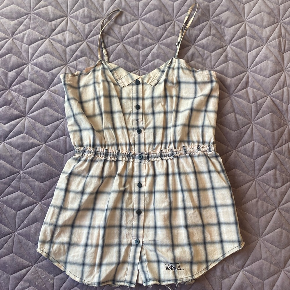 Spaghetti strap tank by Vans, size XL